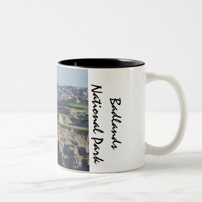 Taza Bicolor Descripción de los Badlands (Derecha)