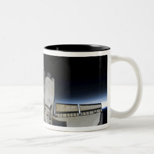 Taza Bicolor Descubrimiento 6 del transbordador espacial