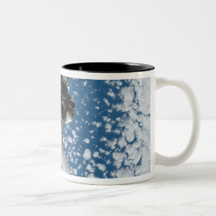 Taza Bicolor Descubrimiento 8 del transbordador espacial