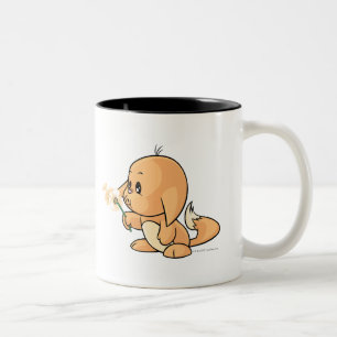 Taza Bicolor Desear Kacheek anaranjado