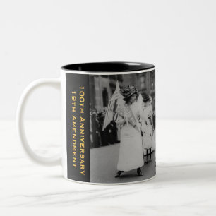 Taza Bicolor Desfile mayo 6,1912 del Suffragette del NYC de las