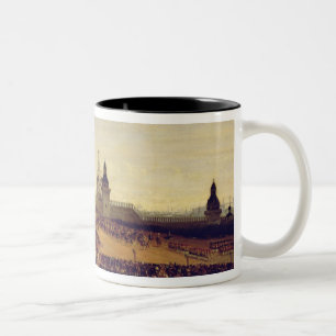 Taza Bicolor Desfile militar durante la coronación de Alexande