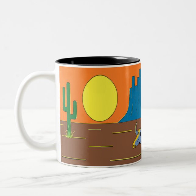Taza Bicolor Desierto de México (Izquierda)