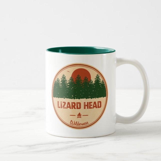 Taza Bicolor Desierto Lizard Head Colorado (Derecha)