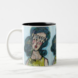 Taza Bicolor Designer Specs 11oz Mug