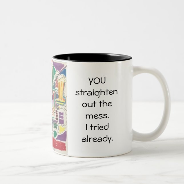 Taza Bicolor Despertar (Derecha)