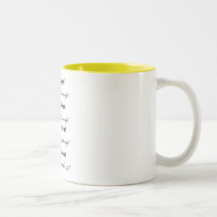 Taza Bicolor "Despierte!" Teresa Hartman