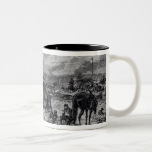 Taza Bicolor Después de la batalla de siete pinos