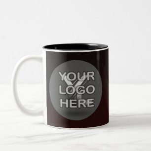 Taza Bicolor Destacar con cada sip: Logotipo de Personalizado n