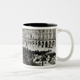 Taza Bicolor Destrucción de la columna de Vendome