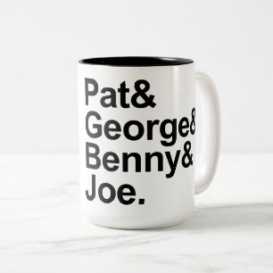 Taza Bicolor Detectives de la matemáticas - Pat, George, Benny