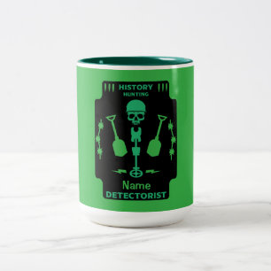 Taza Bicolor Detectores metalizado