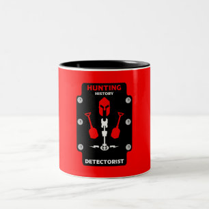 Taza Bicolor Detectores metalizado