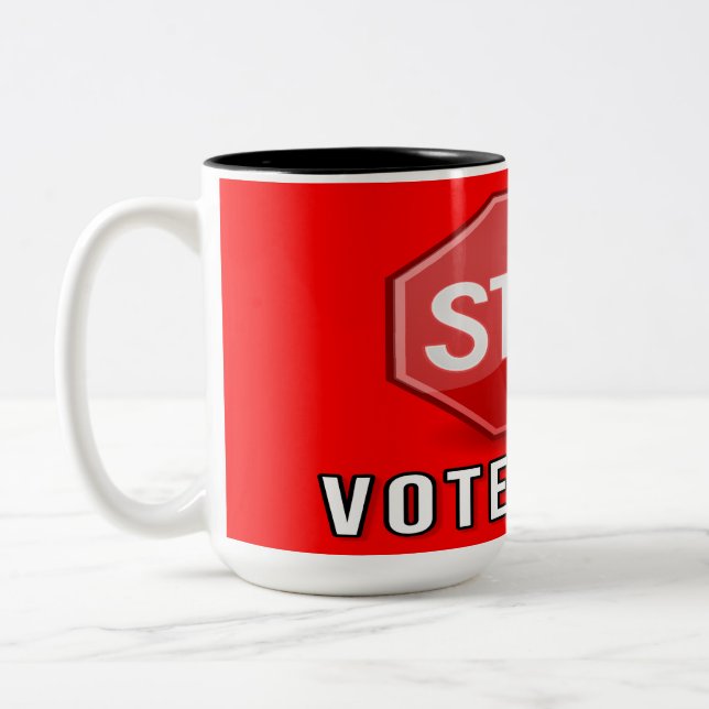 Taza Bicolor Detener fraude electoral (Izquierda)