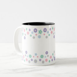 Taza Bicolor Devoción floral (lineal)