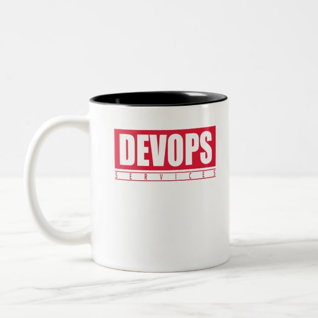 Taza Bicolor Devops marvelous (Izquierda)