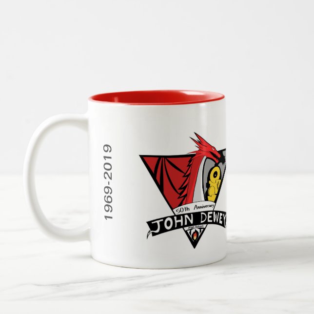 Taza Bicolor Dewey Mug (Izquierda)