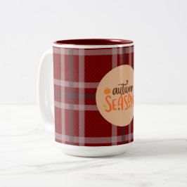 Taza Bicolor Día de Acción de Gracias,Secuencia de Otoño,Cuadro