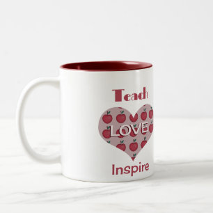 Taza Bicolor Día de aprecio del profesor