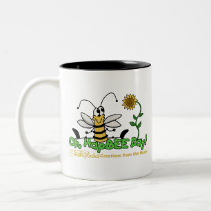 Taza Bicolor Día de HapBee