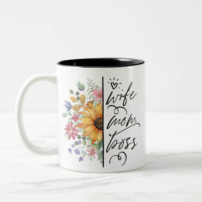 Taza Bicolor Día de la madre (Izquierda)