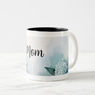Taza Bicolor Día de la Madre de Hydrangea