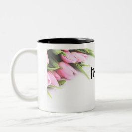Taza Bicolor Día de la madre de Tulips