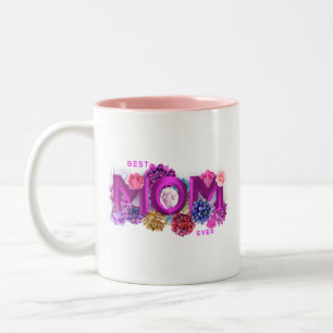 Taza Bicolor Día de la Madre para Madre, Mamá, Mami