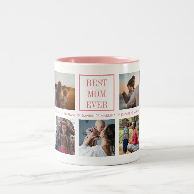 Taza Bicolor Día de la Madre personalizado (Centro)