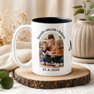 Taza Bicolor Día de la Madre personalizado