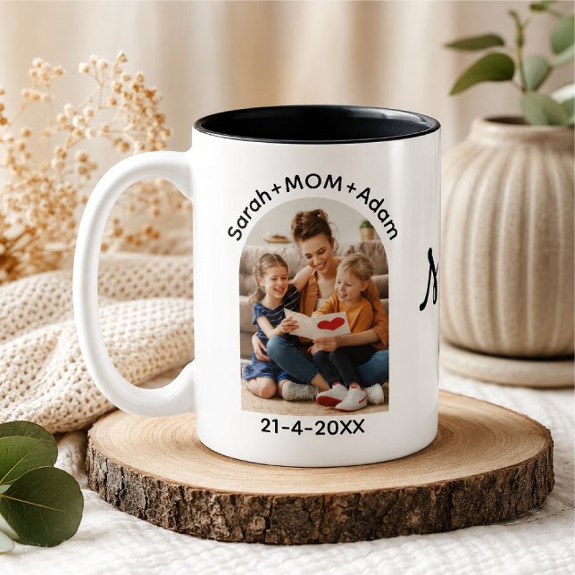 Taza Bicolor Día de la Madre personalizado (Subido por el creador)
