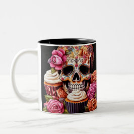 Taza Bicolor Día de los Muertos