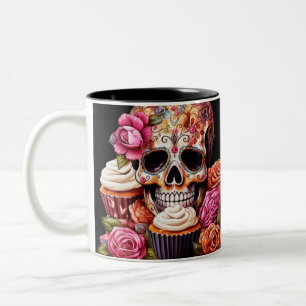 Taza Bicolor Día de los Muertos