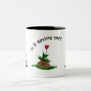 Taza Bicolor Día de primavera