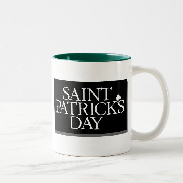 Taza Bicolor Día de San Patricio (Derecha)