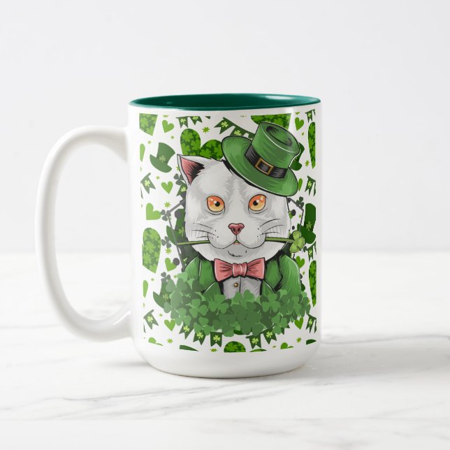 TAZA BICOLOR DÍA DE SAN PATRICIO (Izquierda)