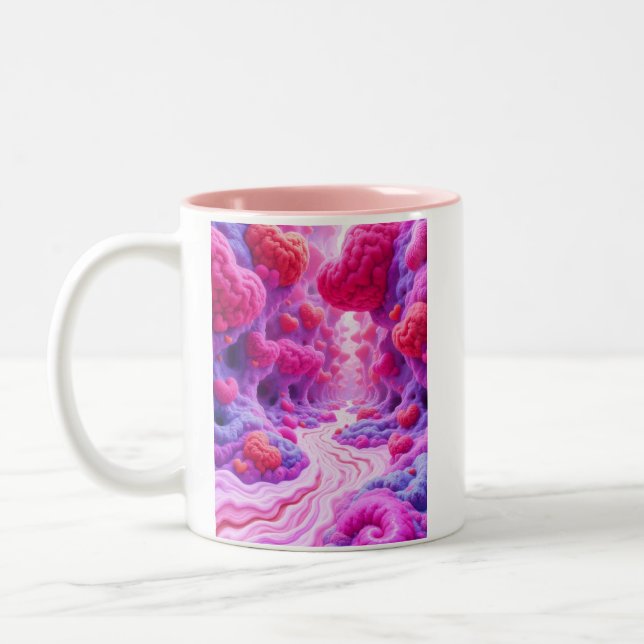 Taza Bicolor Día de San Valentín (Izquierda)