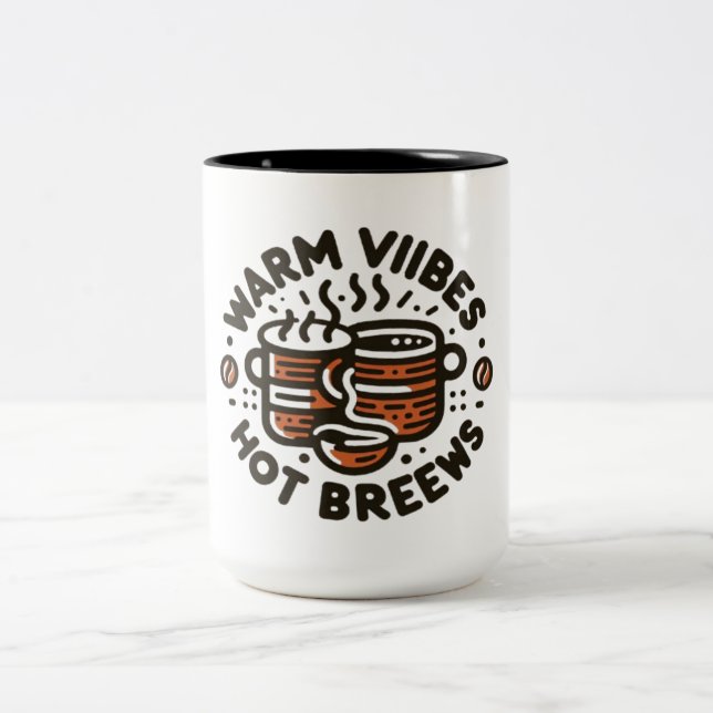 Taza Bicolor Día del Café (Centro)