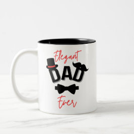 Taza Bicolor Día del Padre Elegante