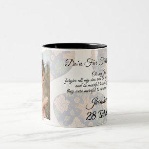 Taza Bicolor Día del Padre Foto Completa Personalizada