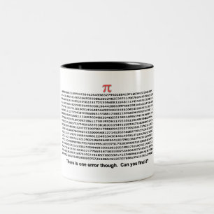 Taza Bicolor Día del pi