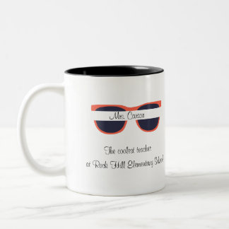 Taza Bicolor Día del profesor de personalizable