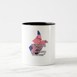 Taza Bicolor Día del Trabajo