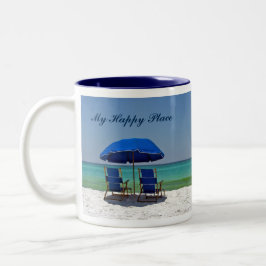 Taza Bicolor Día en la playa