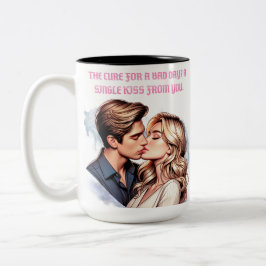 Taza Bicolor Día malo