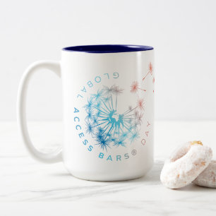 Taza Bicolor Día Mundial de Barras de Acceso