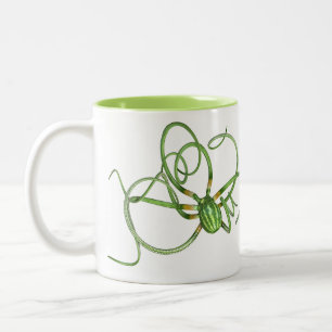 Taza Bicolor Día Nacional de la sandía Octopus