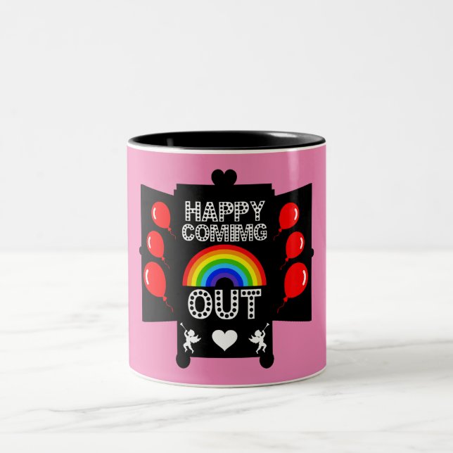 Taza Bicolor Día nacional de salida (Centro)