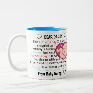 Taza Bicolor Día personalizado de los primeros padres 2021 des