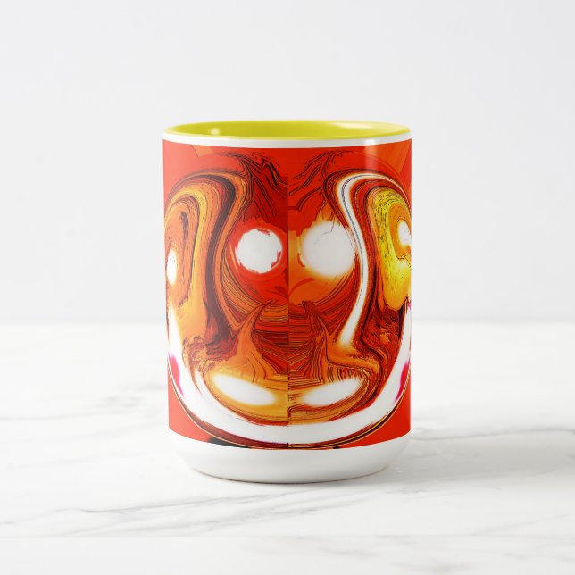 Taza Bicolor Diablos de fuego (Centro)